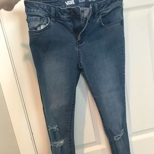 VANS distressed jeans